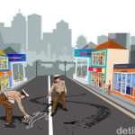 Truk Sampah di Pekalongan Serempet 3 Siswa SD