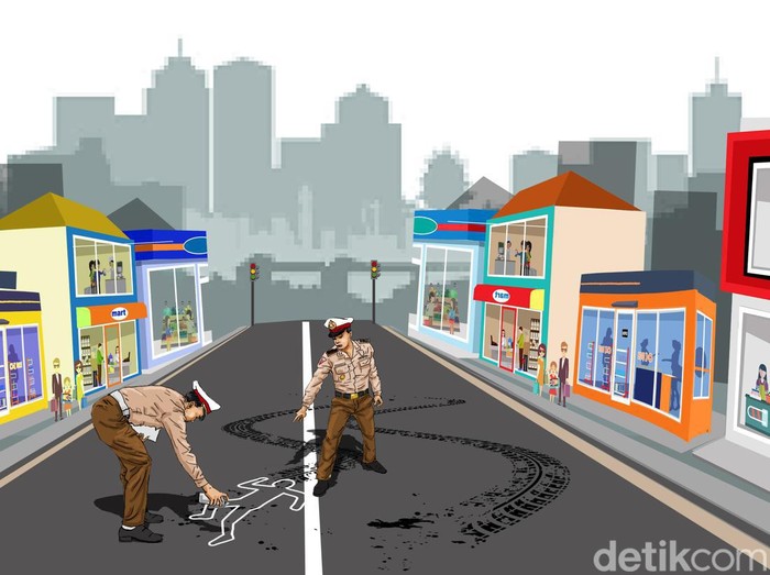 Truk Sampah di Pekalongan Serempet 3 Siswa SD